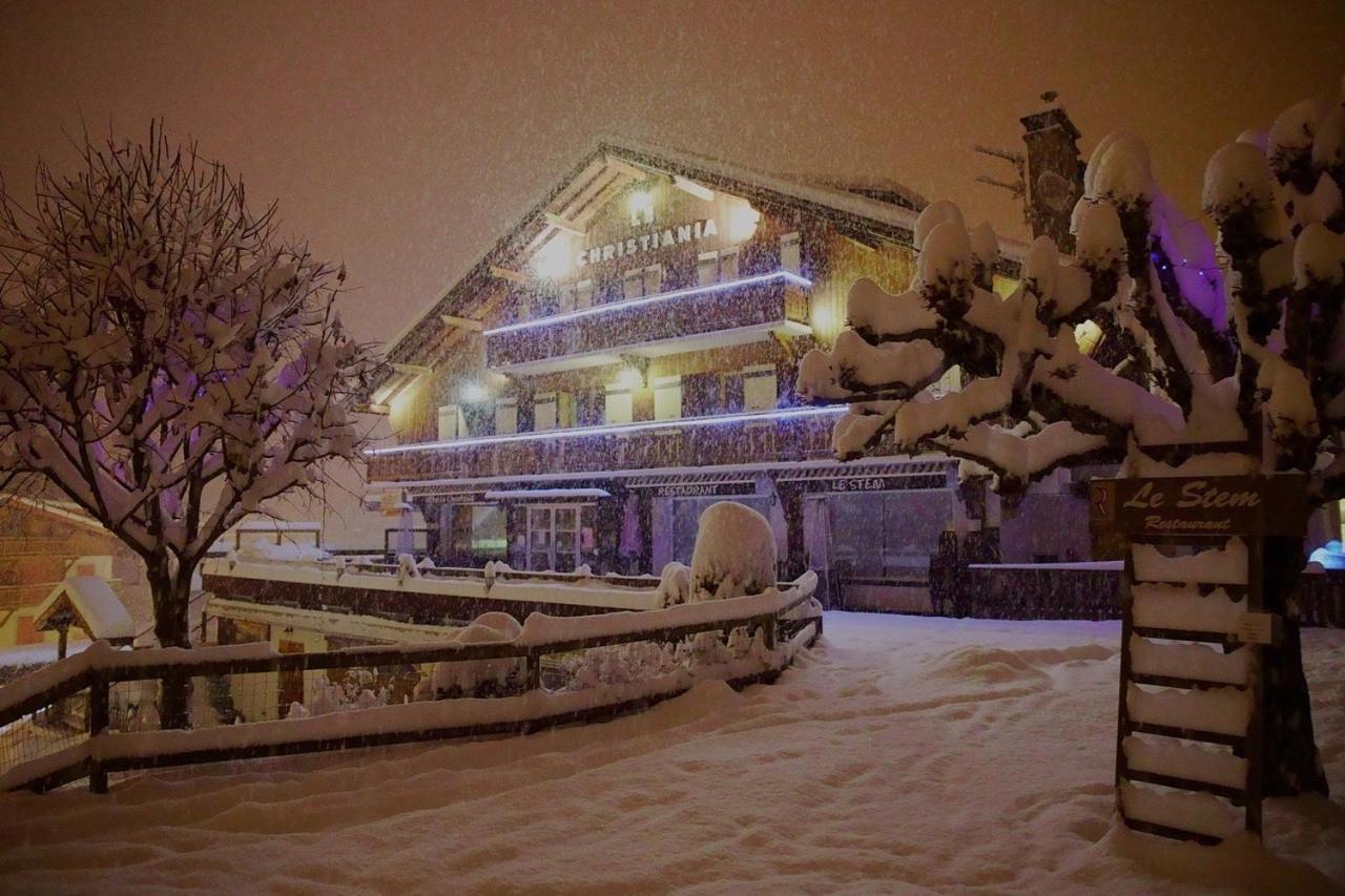 Hotel Le Christiania Ле Контамин-Монжоа Екстериор снимка